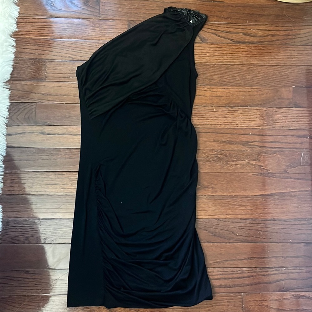 Misope one shoulder mini dress